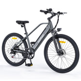 Electric Bike HillMiles MileTrail 1 - Motor 350W  Battery 36V13AH 26 Inch Oil Disc Brake - Grey